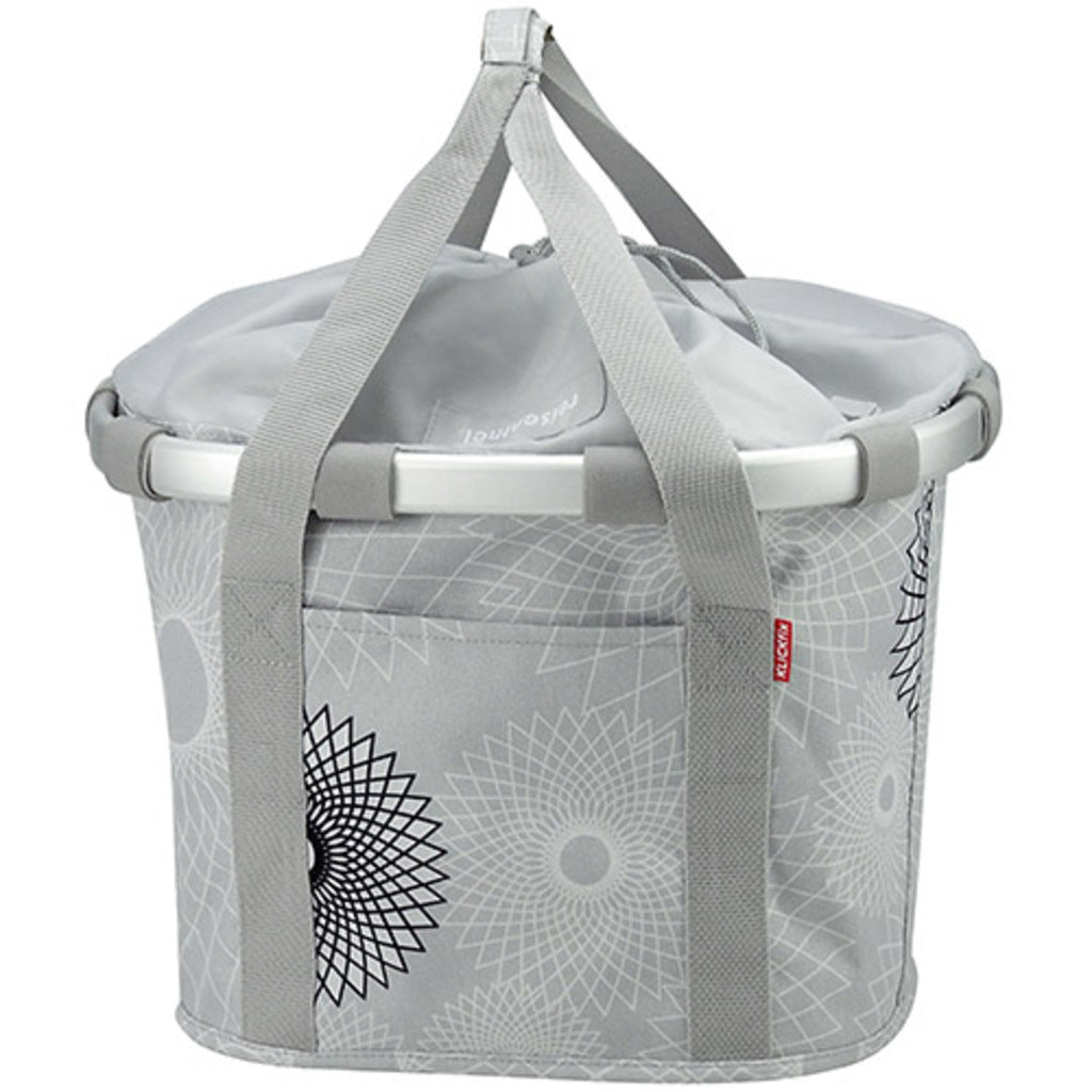 Mandtas KLICKfix Bikebasket - Crystals Light Grey - 15 Liter Mandtas KLICKfix Bikebasket - Crystals Light Grey - 15 Liter
